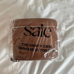 Brown Saie Vanity Case Unopened NEW with Plastic Bag
